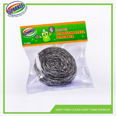 Sparkle Heavy Duty Stainless Steel Scrubber Large