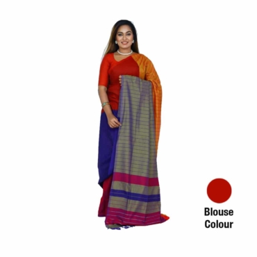 Cotton And Reyon Mixed Saree SR007