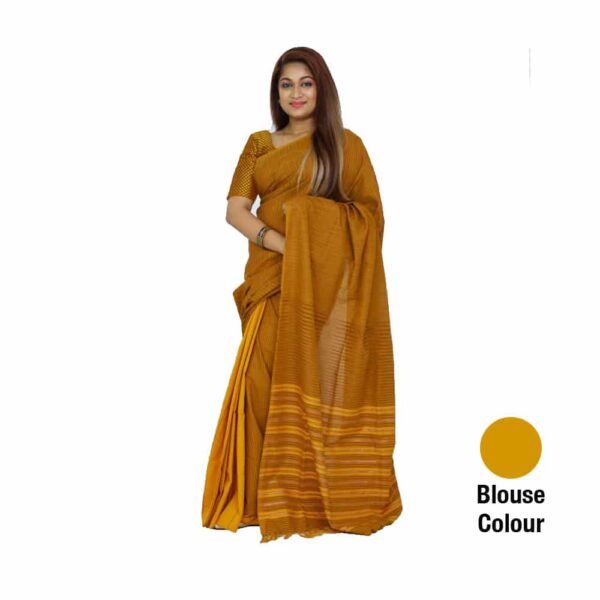 Cotton And Reyon Mixed Saree | SR012