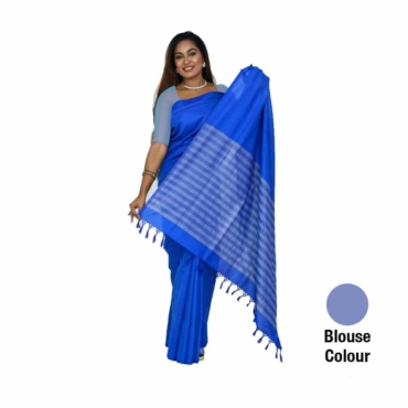 Cotton And Reyon Mixed Saree SR013