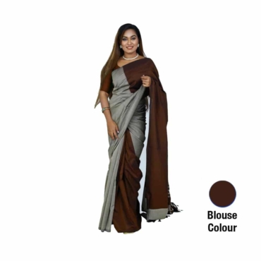 Cotton And Reyon Mixed Saree SR015