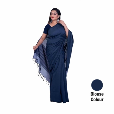 Cotton And Reyon Mixed Saree SR127