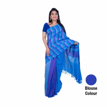 Cotton And Reyon Mixed Saree SR129