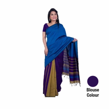 Cotton And Reyon Mixed Saree SR134