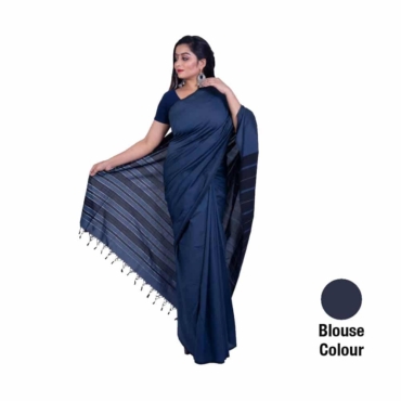 Cotton And Reyon Mixed Saree SR137