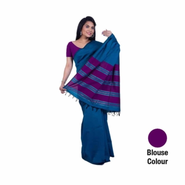 Cotton And Reyon Mixed Saree SR138