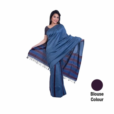 Cotton And Reyon Mixed Saree SR142