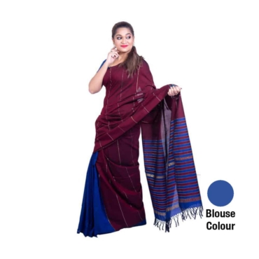 Pure Cotton Handloom Saree AK028