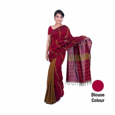 Pure Cotton Handloom Saree AK057