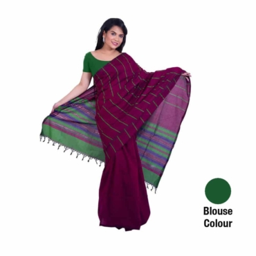 Pure Cotton Handloom Saree AK061