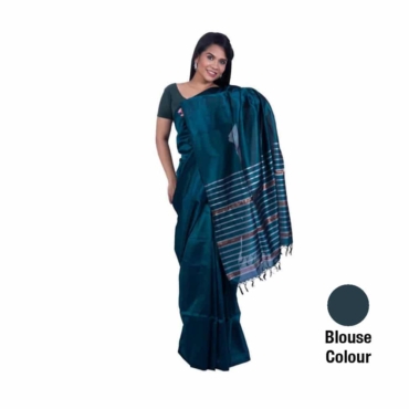Rayon Saree Red and Green-R004