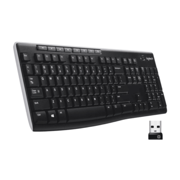 Logitech Wireless Keyboard K270 with Long-Range Wireless