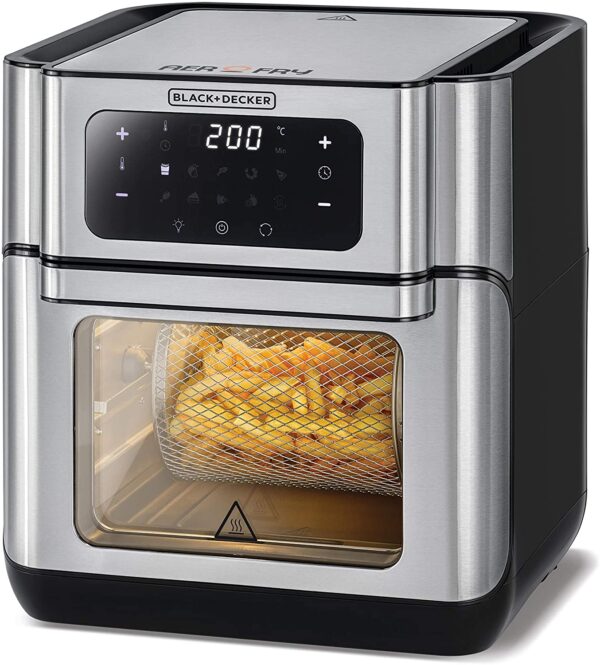 Black & Decker 12L Digital Aerofry Air Fryer Oven – AOF100-B5