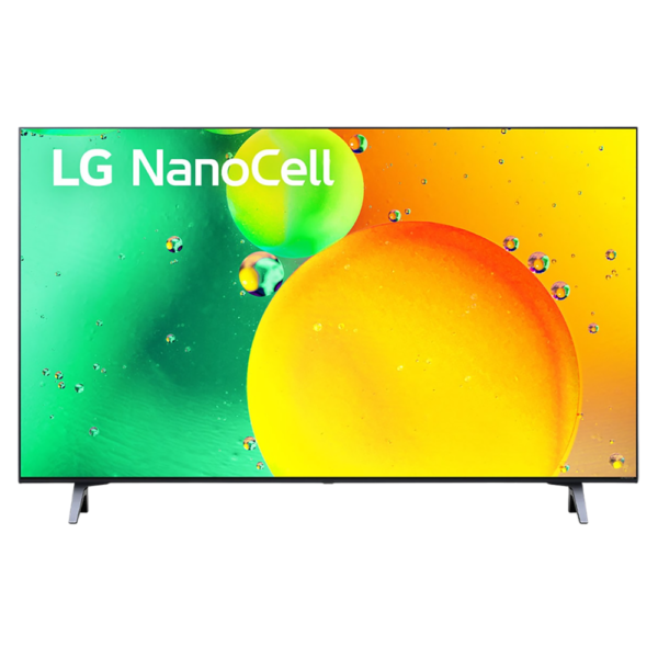 LG 108 cm (43) NanoCell TV (NANO75) with α5 Gen5 AI Processor 4K, Active HDR, ThinQ AI
